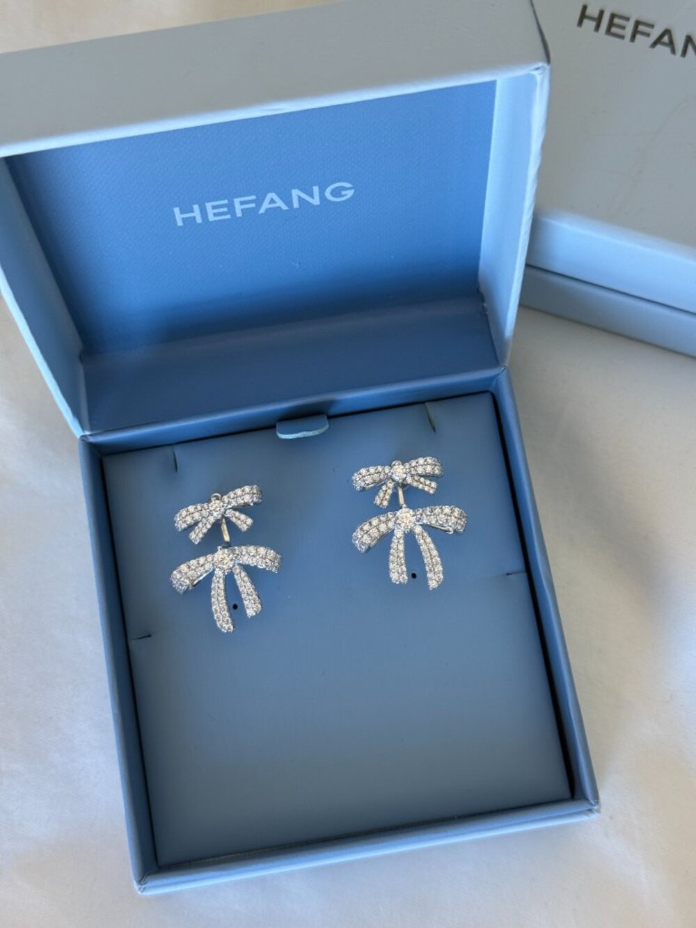 Double Bowknot Earrings